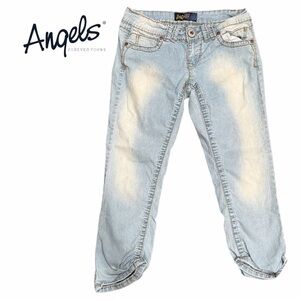 Angels Light Wash Blue Capri Jeans - Size‎ 7